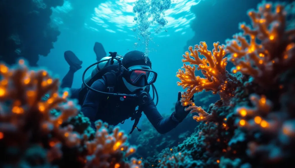 ontdek waarom positief nieuws afkomstig is van 100 meter diepte volgens een duiker die dit fascinerende fenomeen onthult.