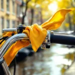 ontdek de betekenis achter de gele lap aan het motorstuur en waarom het meer is dan alleen een decoratief element.