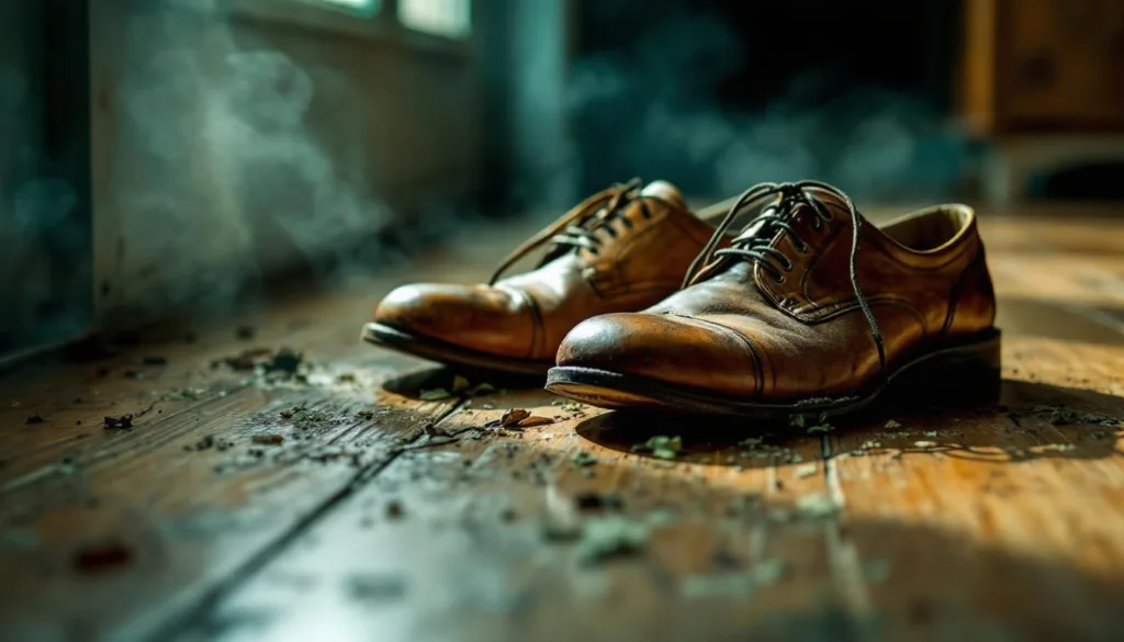 lees mijn ervaring over het achterlaten van schoenen gedurende 4 weken en hoe de geur ondraaglijk werd. ontdek tips om schoenen fris te houden en nare geurtjes te voorkomen.