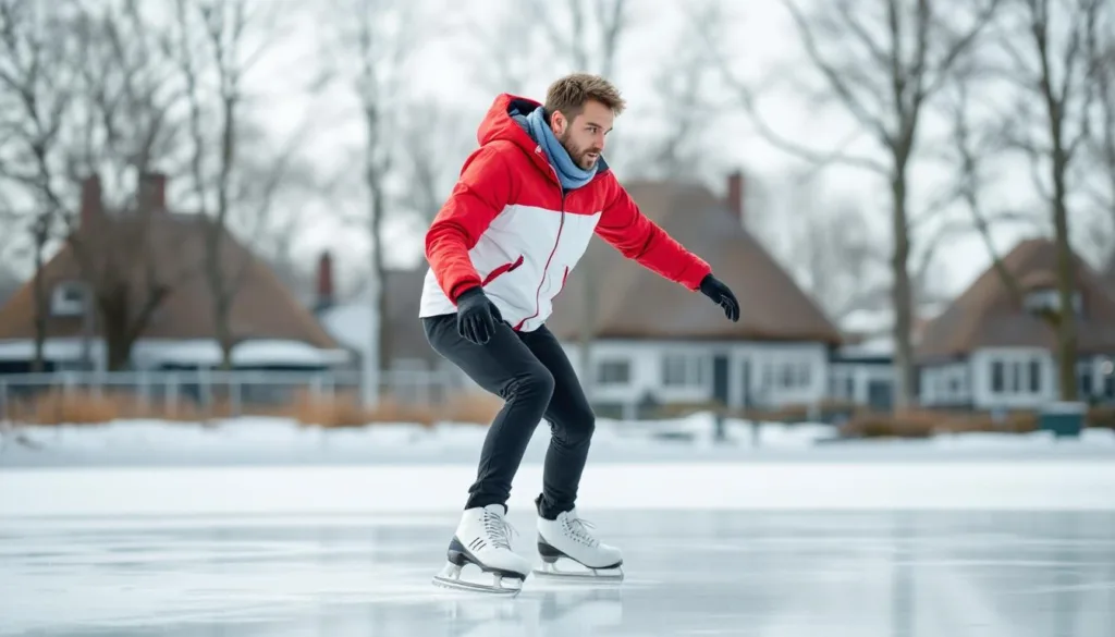 een schaatscoach legt uit waarom beginners vaak dezelfde fout maken en hoe ze daardoor sneller kunnen glijden op het ijs.
