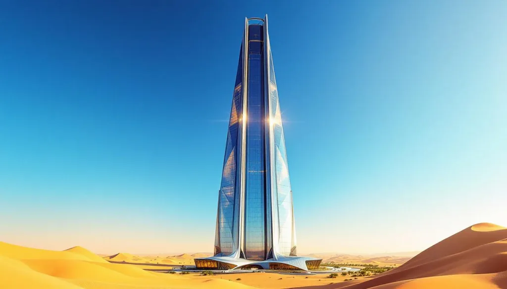 ontdek waarom saoedi-arabië ambitieuze plannen heeft om een toren van een kilometer hoog te bouwen en wat dit betekent voor innovatie en architectuur.