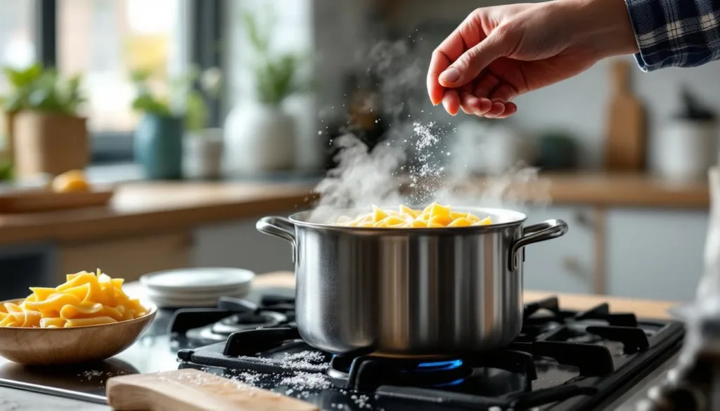 ontdek waarom bijna iedereen dezelfde fout maakt bij het zouten van pasta tijdens het koken en hoe je dit eenvoudig kunt vermijden voor de perfecte smaak.